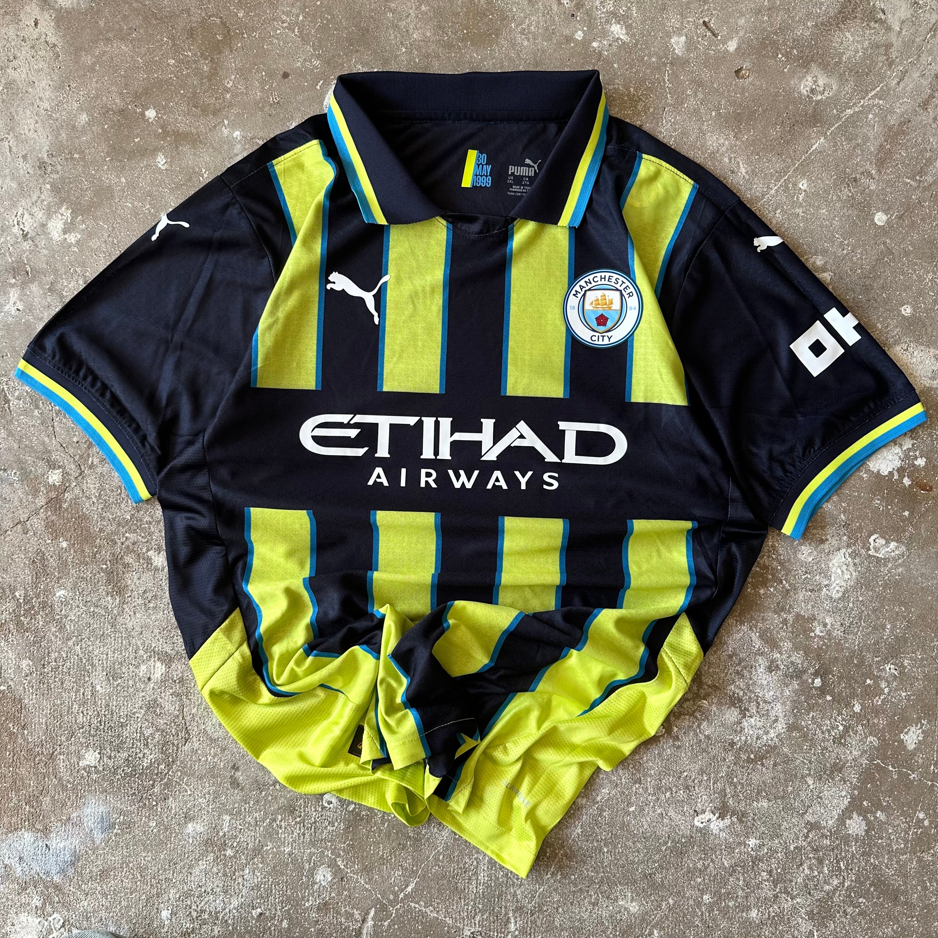 Puma Manchester City Soccer Jersey - 2XL